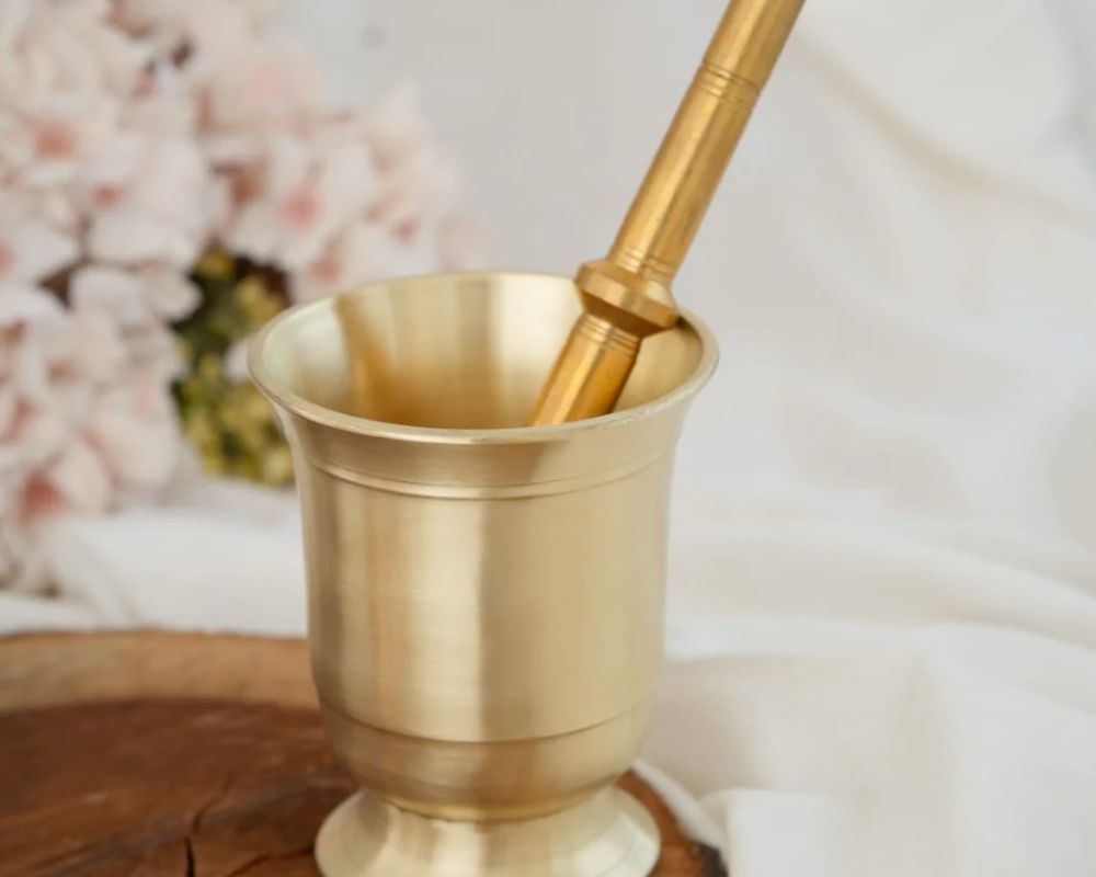 Bronze Mortar and Pestle