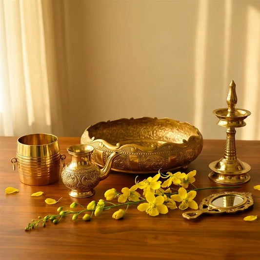 Brass Utensils in Festivals 
