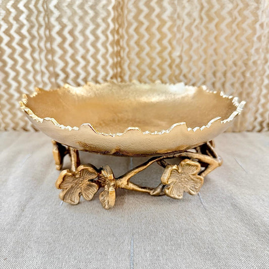 Bowl with flower stand