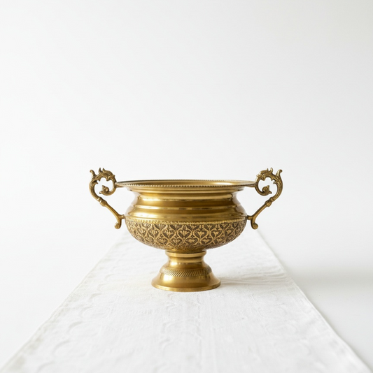 brass handi with handle