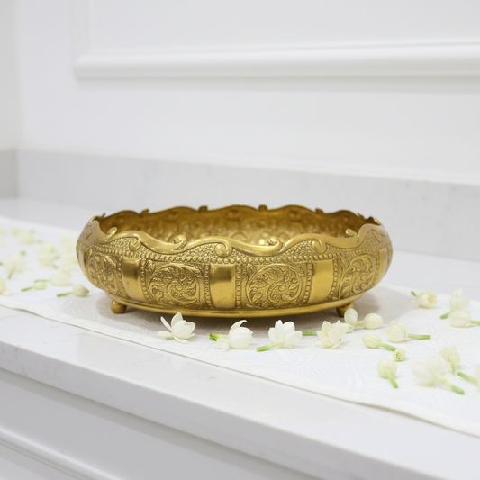 Brass Classic Cut Bowl
